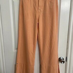 7 For All Mankind Women's Denim Lustre Trouser Jeans Size 24 NWT Prairie Sunset